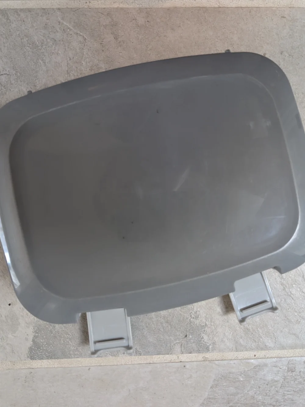 Bentgo Gray Food Storage Container Lid - Secure Snap-On Cover